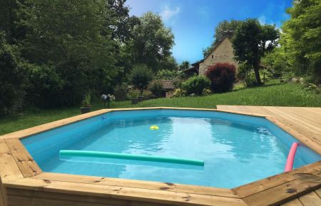 G&icirc;te n&deg;6030 Parranquet - Lot-et-Garonne - Piscine semi-enterr&eacute;e, chauff&eacute;e